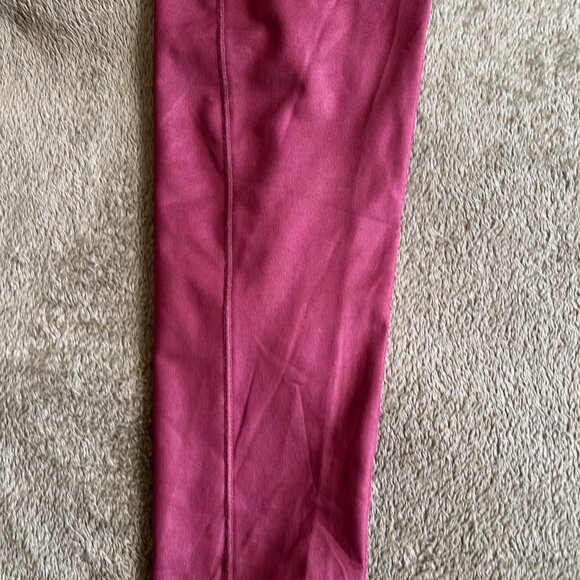 Wild Fable Faux Leather Jumpsuit, Burgundy, Size Large - Picture 5 of 13
